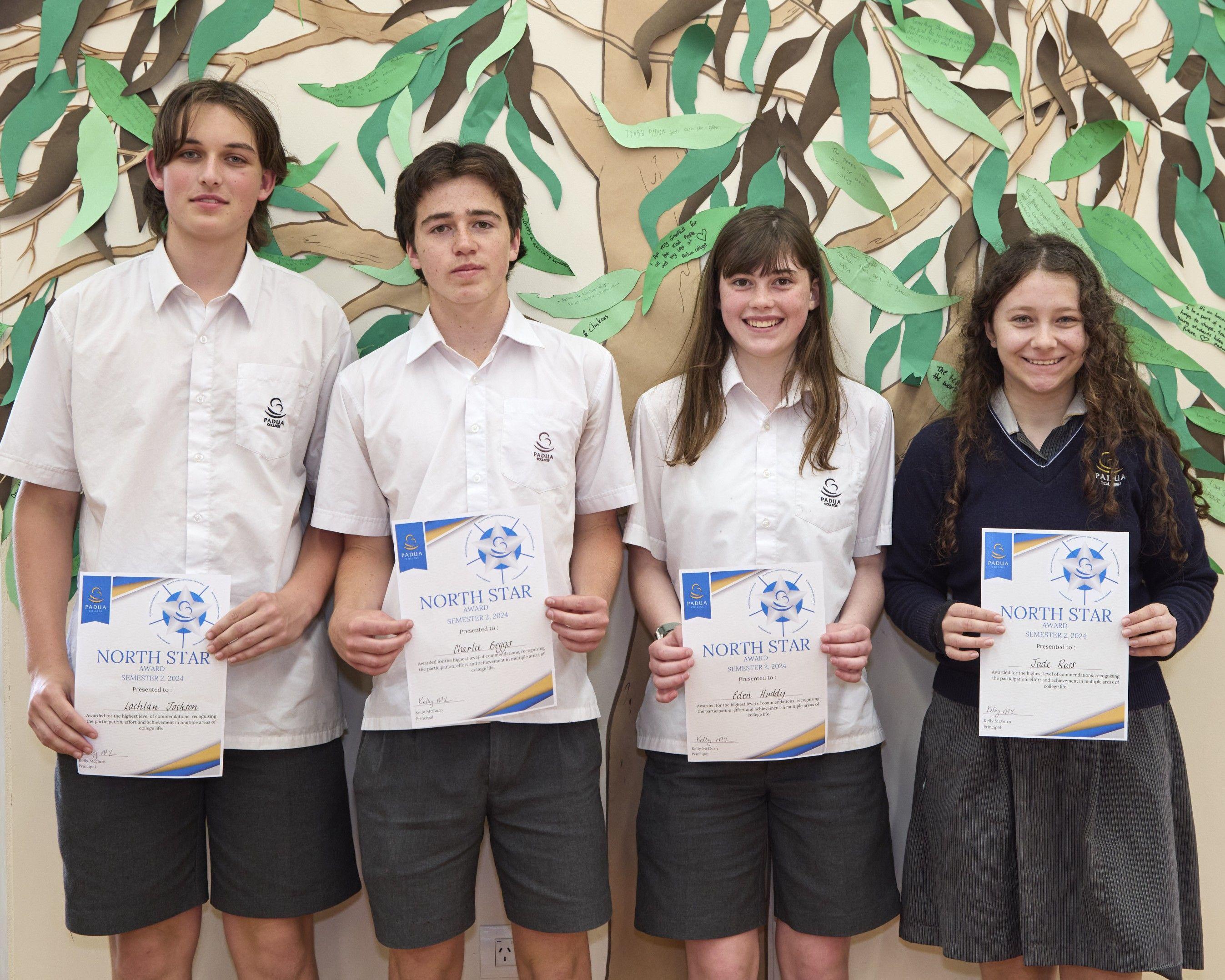 1 S4 A0761 Tyabb Dec24 COMPLETE Year 9 North Star Award Winners