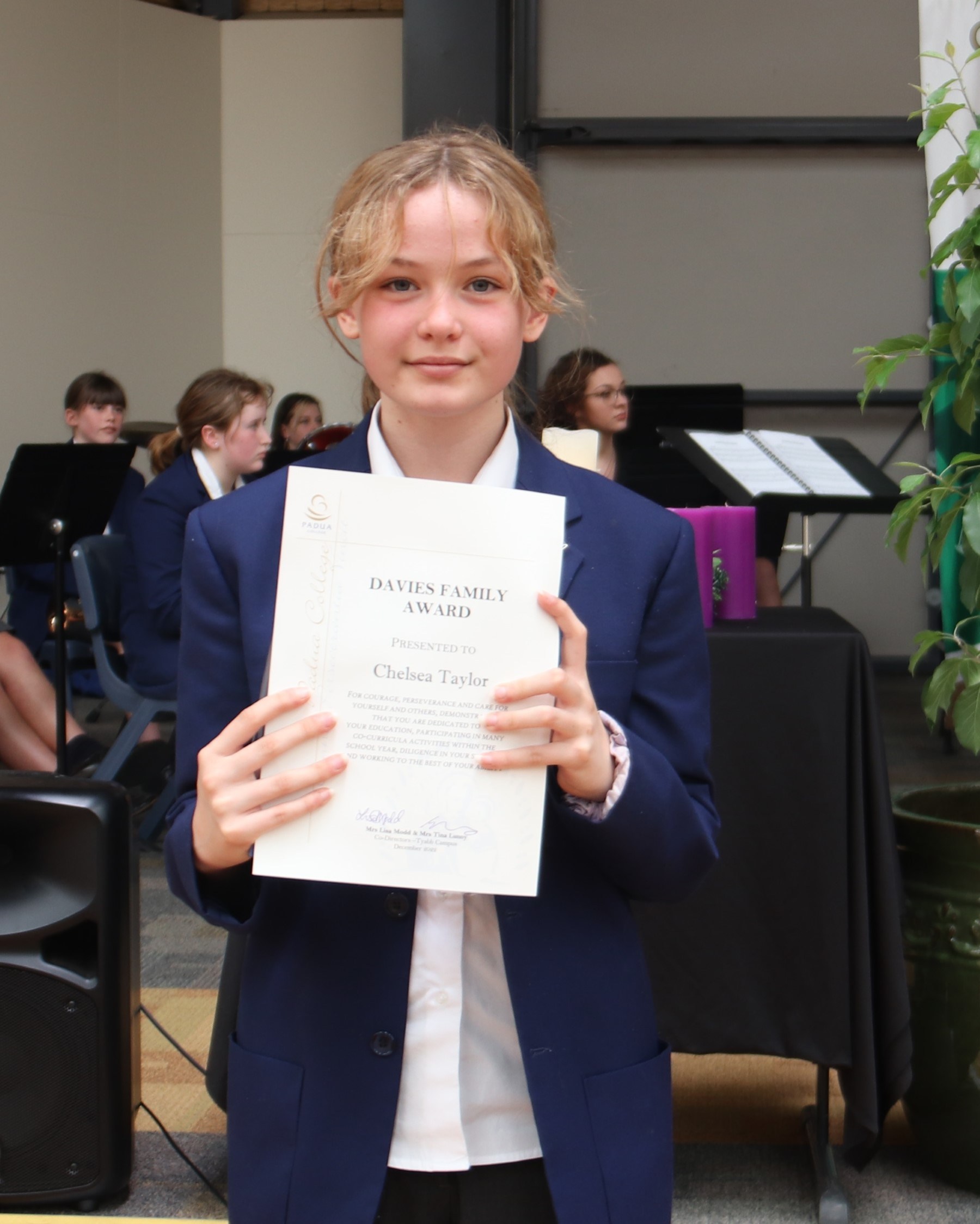 Davies Family Award Winner