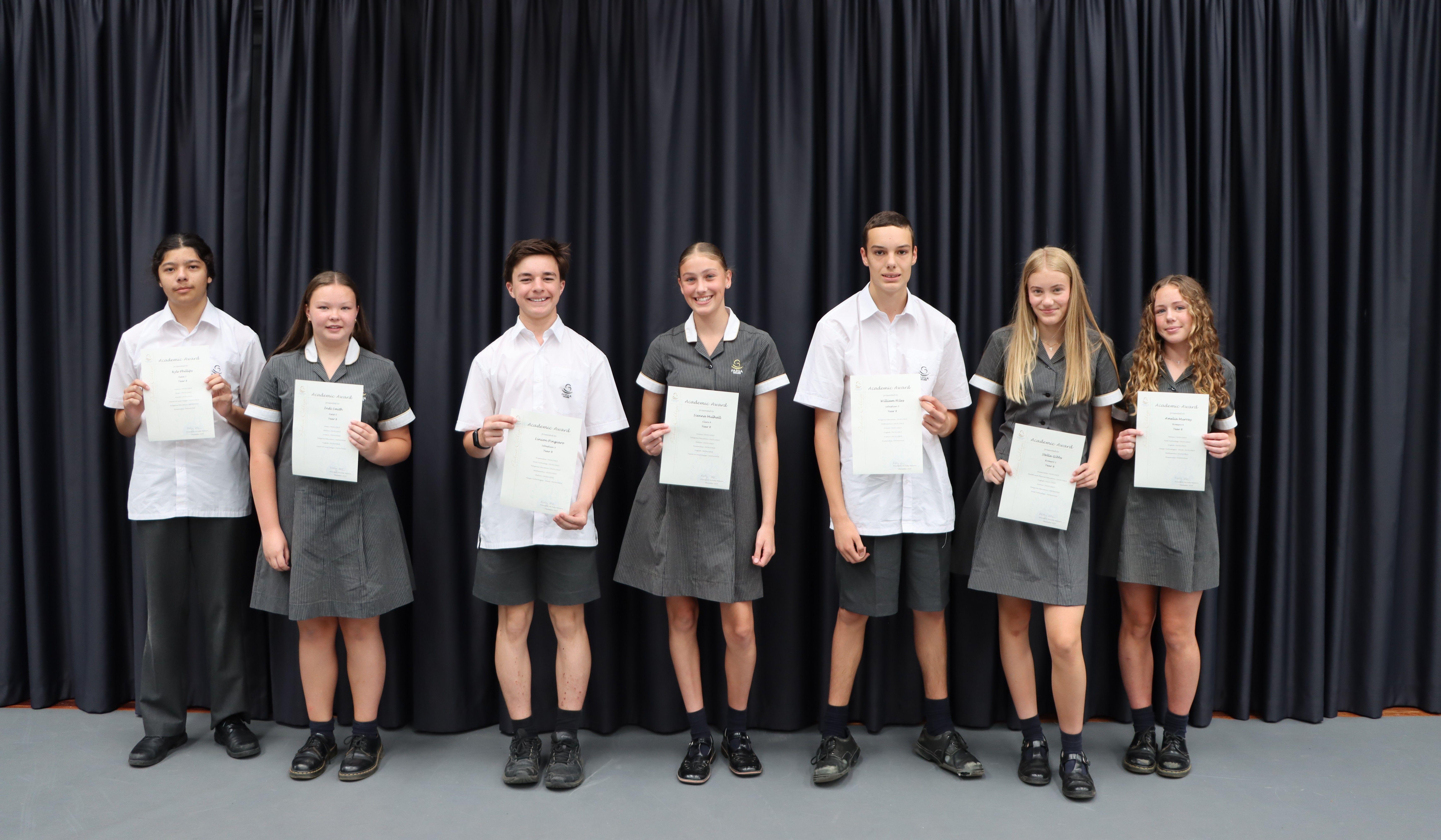 IMG 1474 Year 8 Award Winners 6 Awards
