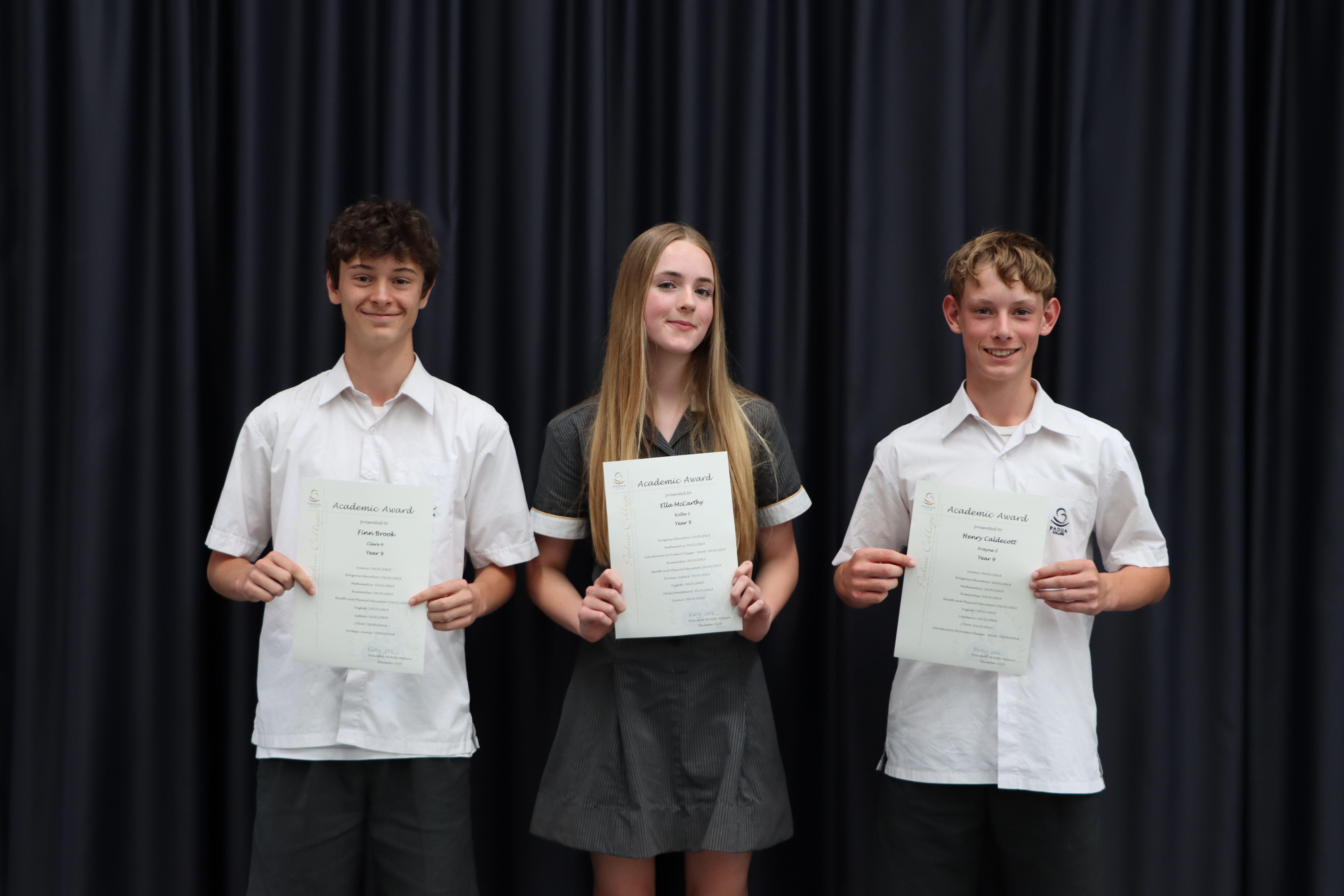 IMG 1503 Year 9 Award Winners 9 Awards