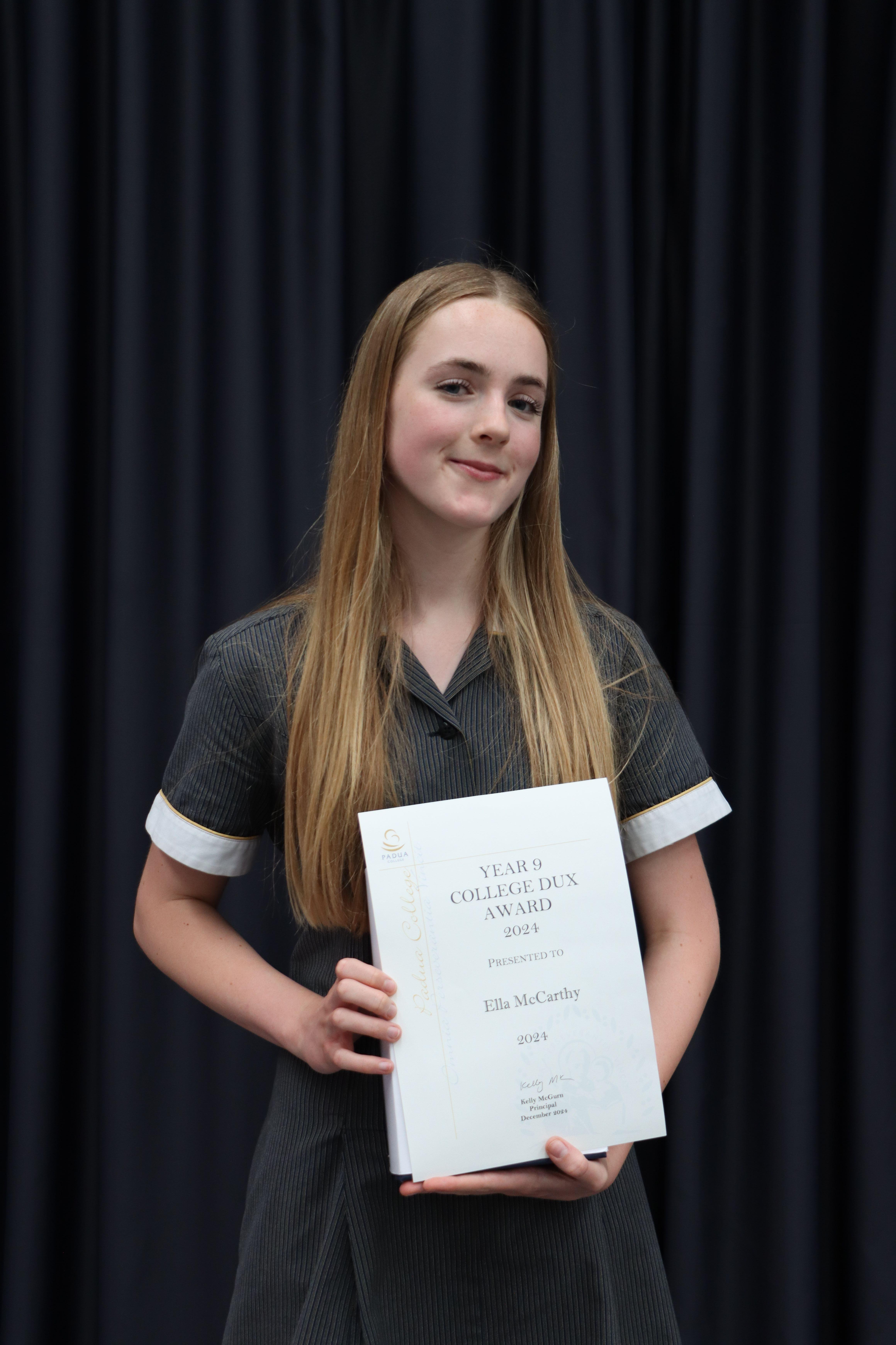 IMG 1652 Year 9 College Dux 2024