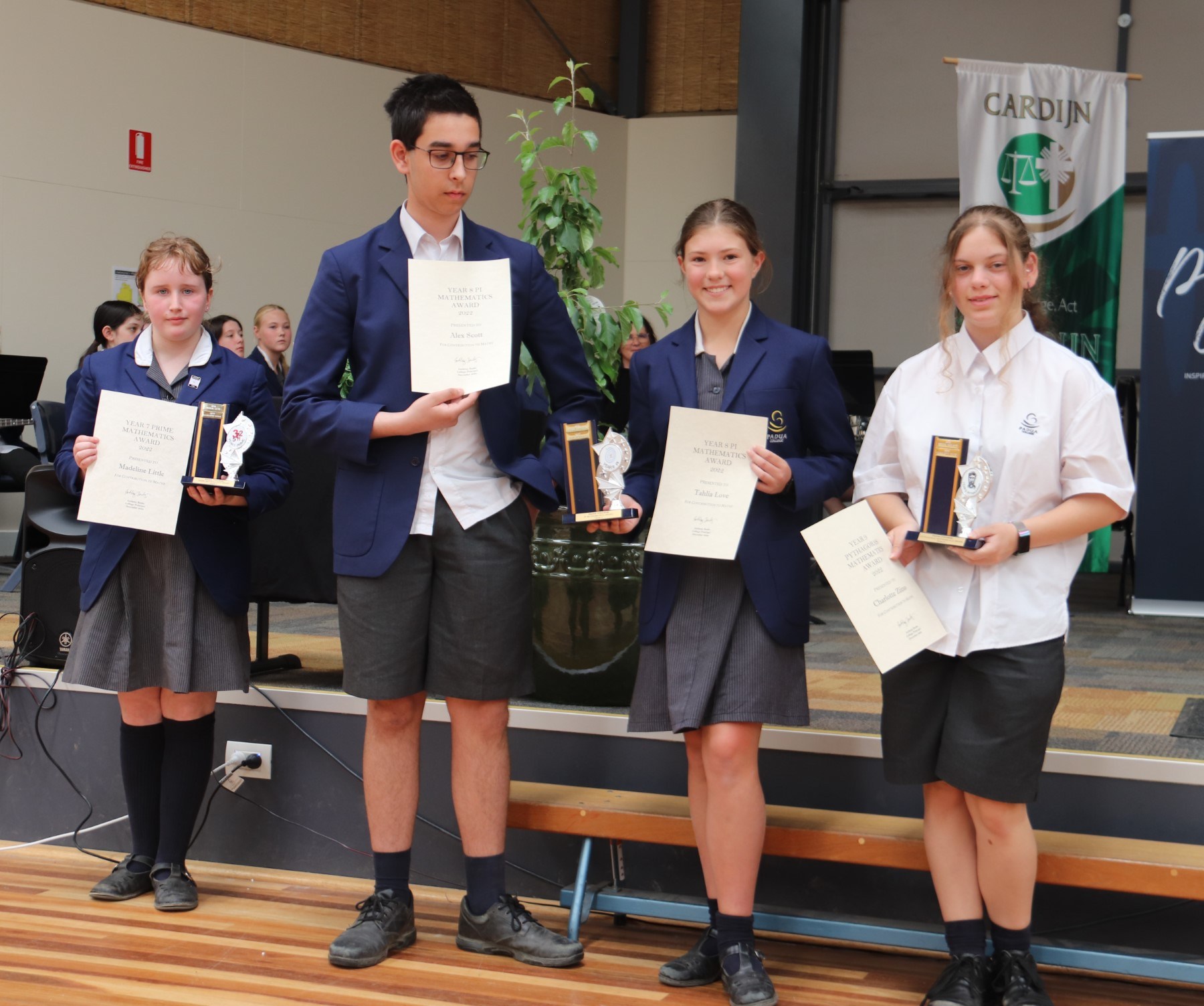 Maths Awards Winners