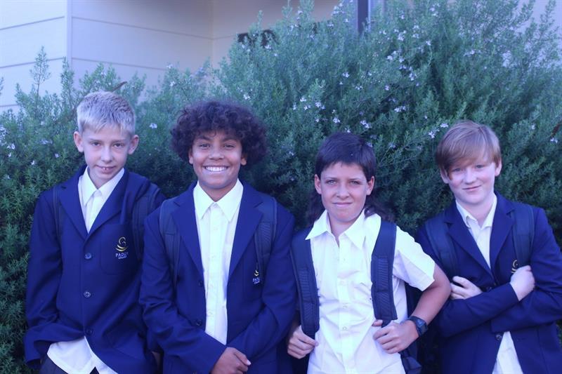 Rosebud Photos of Year 7 first day 1