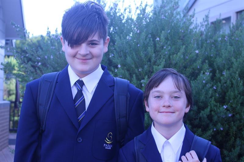Rosebud Photos of Year 7 first day 2
