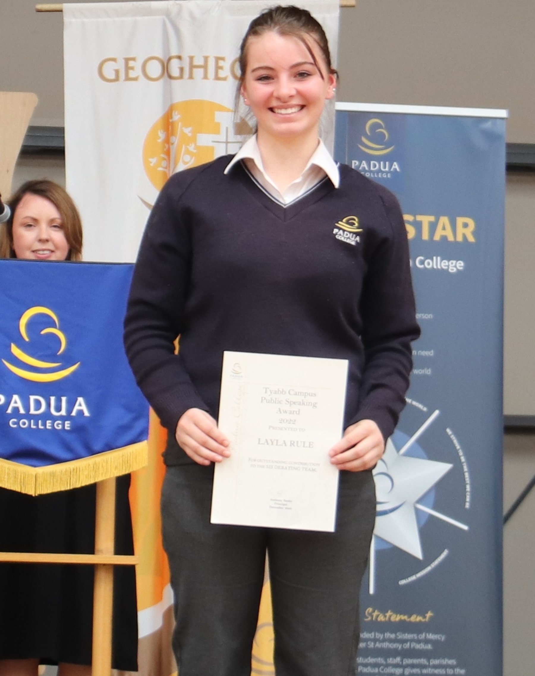 Public Speaking Award