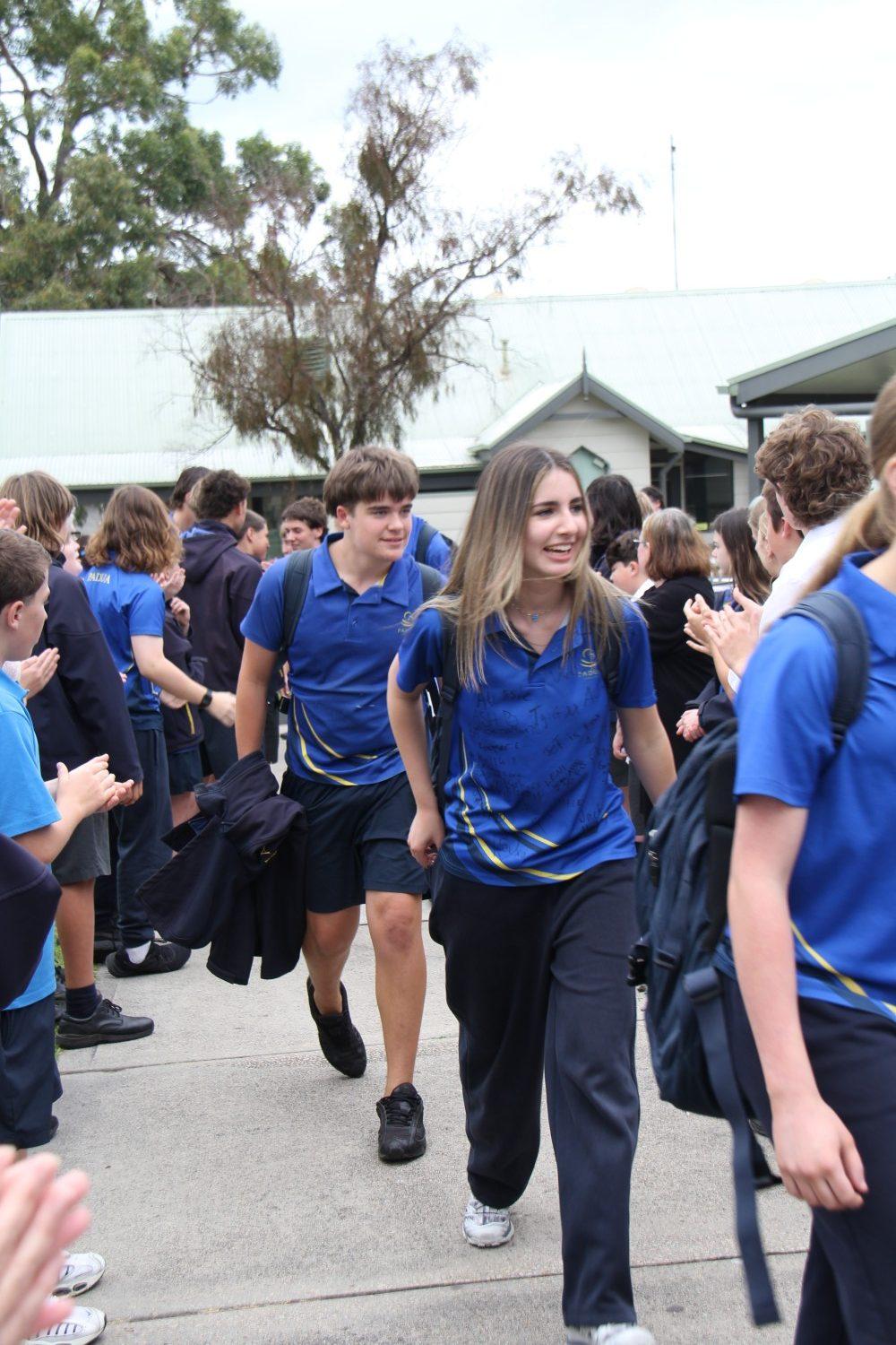 Rosebud 2025 Year 9 Guard of Honour 11 Custom