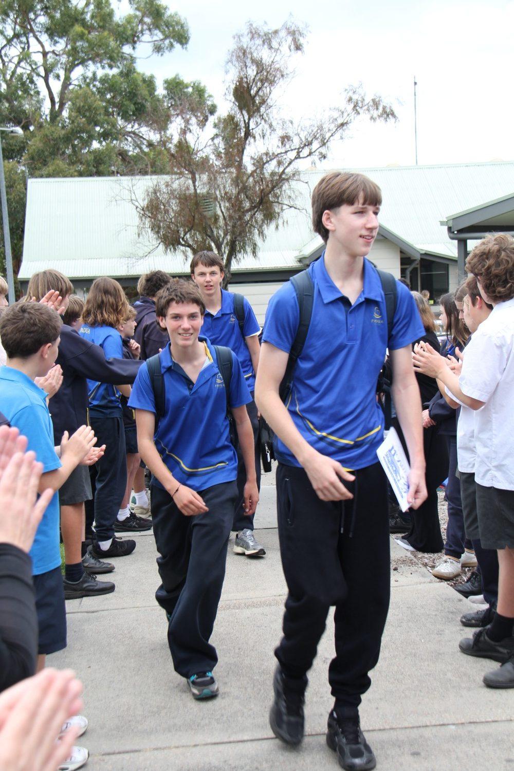 Rosebud 2025 Year 9 Guard of Honour 12 Custom