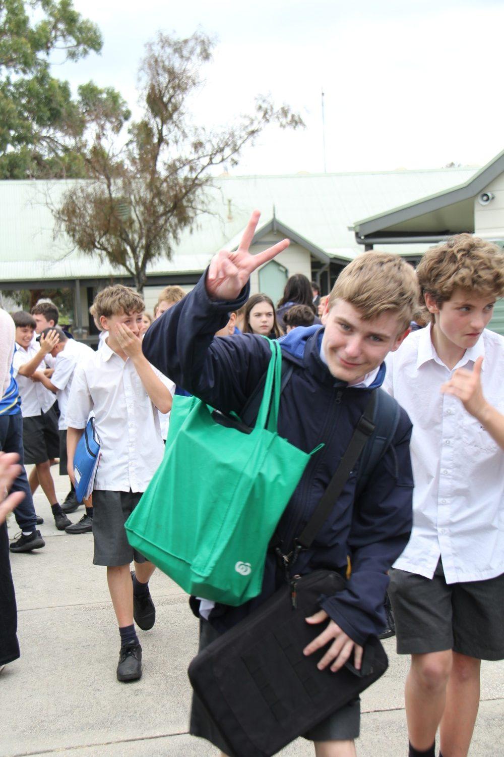 Rosebud 2025 Year 9 Guard of Honour 14 Custom