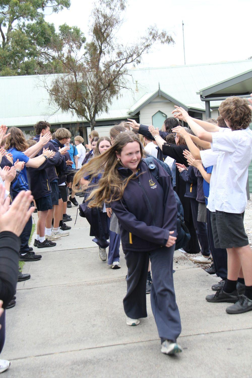 Rosebud 2025 Year 9 Guard of Honour 4 Custom