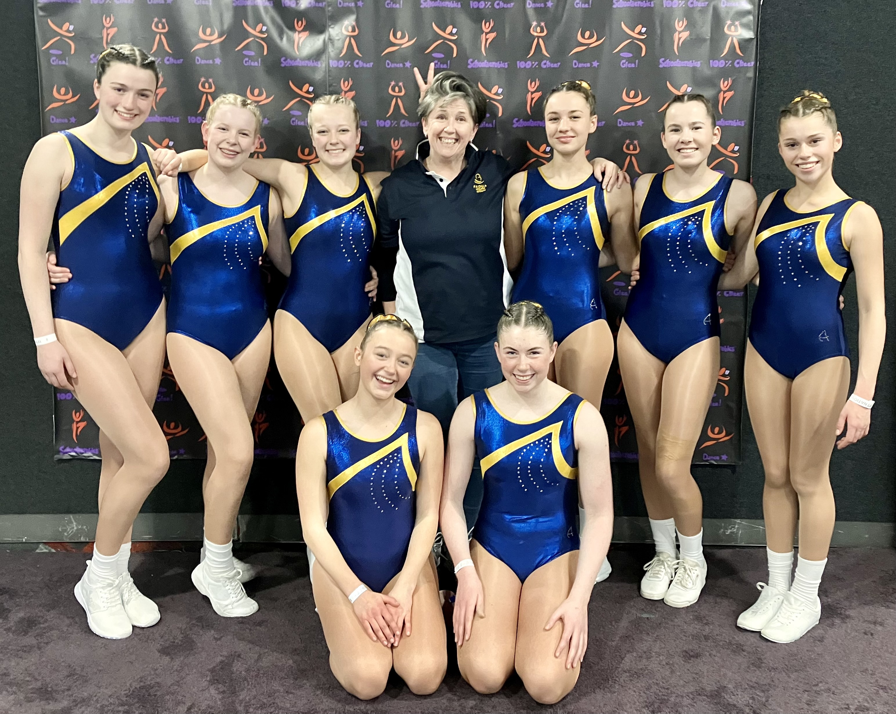 Senior Tsunami team and coach